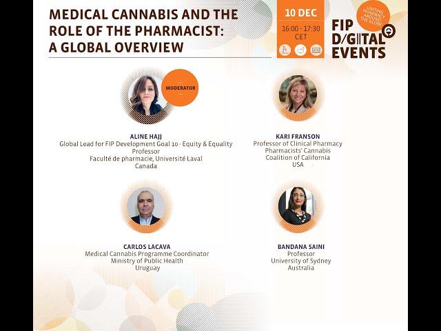 Medical cannabis and the role of the pharmacist: a global overview