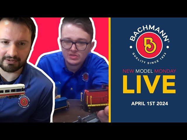 Bachmann New Model Monday LIVE - 04/01/2024