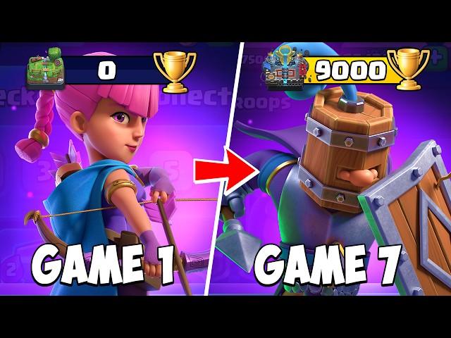 I Played The Best Clash Royale Deck For Every NEW Evolution