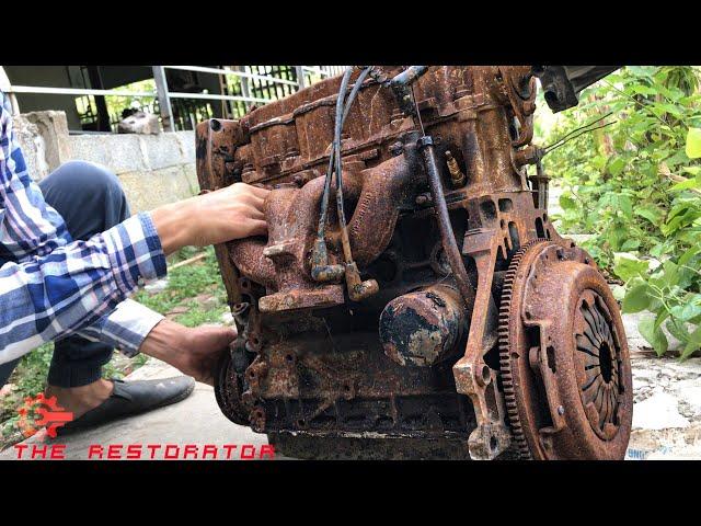 Restoration  ENGINE CAR 4 Cylinder | Restore ENGINE CAR 1000HP