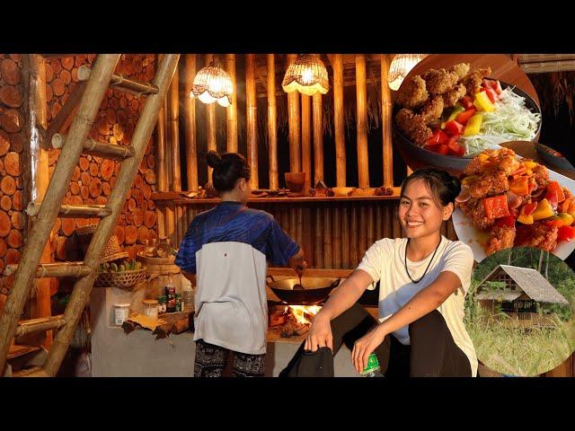 First Rice Harvest of the Year, Cooking Every Meal "Pork+Fish+Vegetable" Bohol, Philippines Life