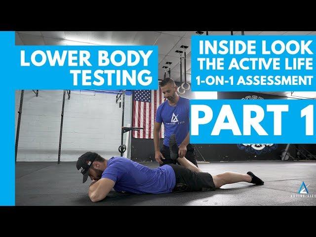 LOWER BODY TEST | INSIDE LOOK: Active Life 1-on-1 Assessment: Part 1