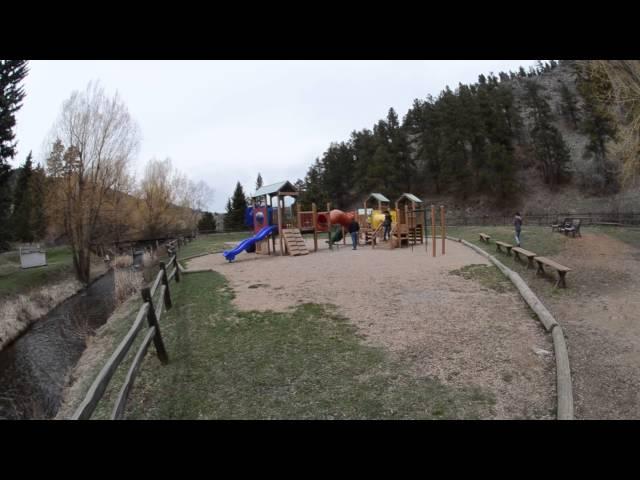 Turkey Creek Runs Through Tiny Town Before the Colorado Flood 2013