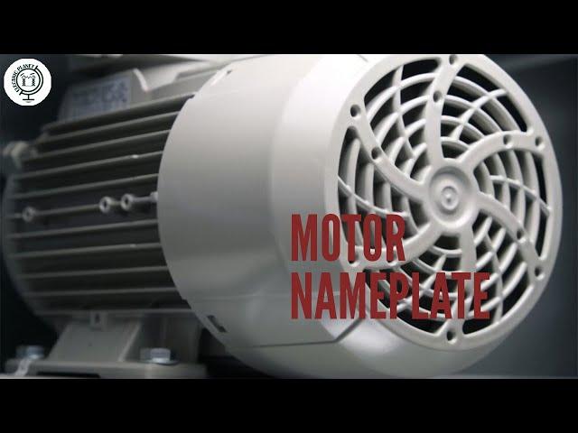 How to read a Motor Nameplate (IEC standard)