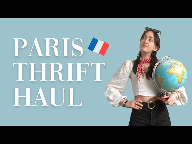 PARIS thrift haul, apartment decorating, meeting Jason Schwartzman 