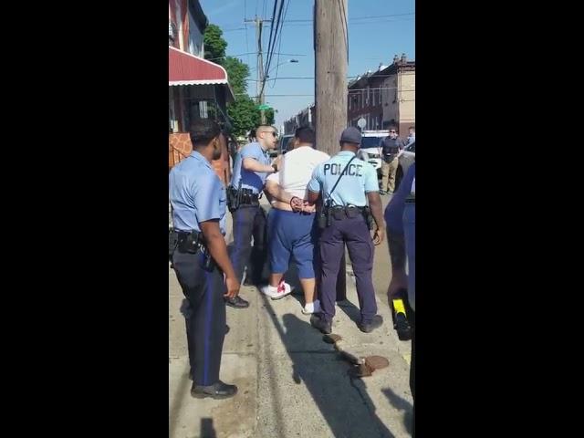 Police brutality 24th district philadelphia OFFICER JUSTIN MORRIS