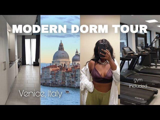 LUXURY & MODERN UNIVERSITY DORM TOUR | Italian edition