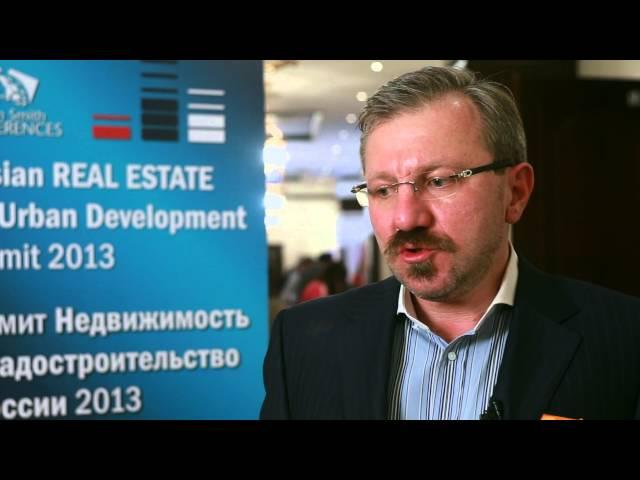 Дмитрий Гусев, ГК «ГЛУБИНА» на Саммите «Недвижимость и градостроительство в России-2013»