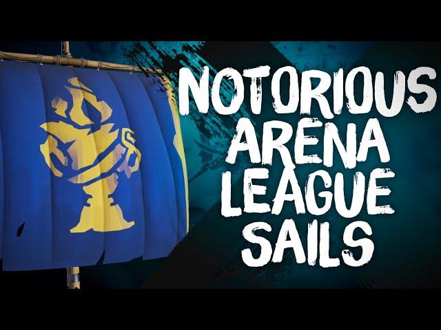 Notorious Arena League Sails #Shorts #seaofthieves #twitch #gaming #gamer #xbox
