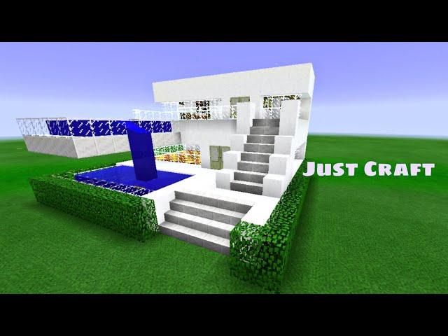 CRAFTSMAN: HOW TO BUILD A SMALL MODERN HOUSE WITH POOL #1