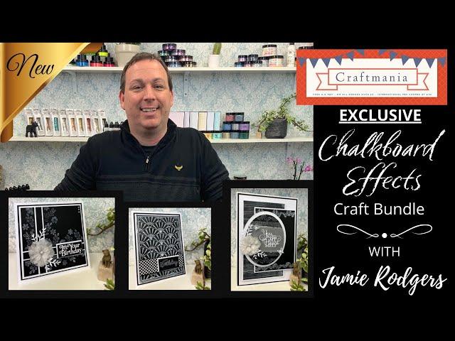 Jamie Rodgers ~ Exclusive Chalkboard Effects Craft Bundle