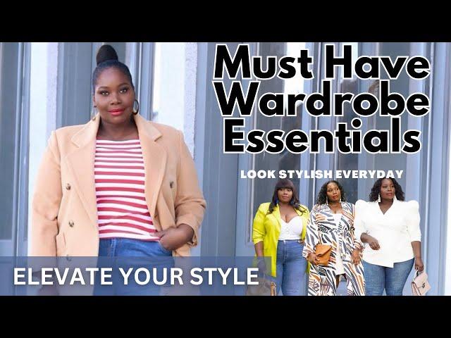 Wardrobe Essentials For Plus Size Women That Are NOT Boring / Elevate Your Style For Spring