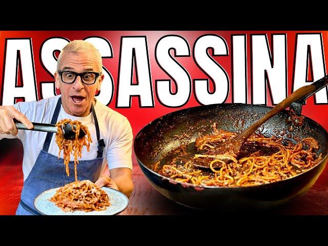 La Ricetta che Spopola in tutto il Mondo: SPAGHETTI ALL'ASSASSINA Baresi - Chef Max Mariola