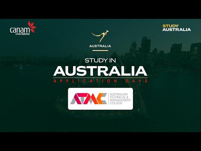 Study in Australia Application Days | ATMC (Federation University)