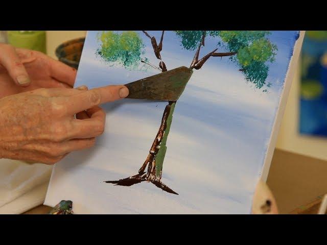 How to Use a Palette Knife | Acrylic Painting
