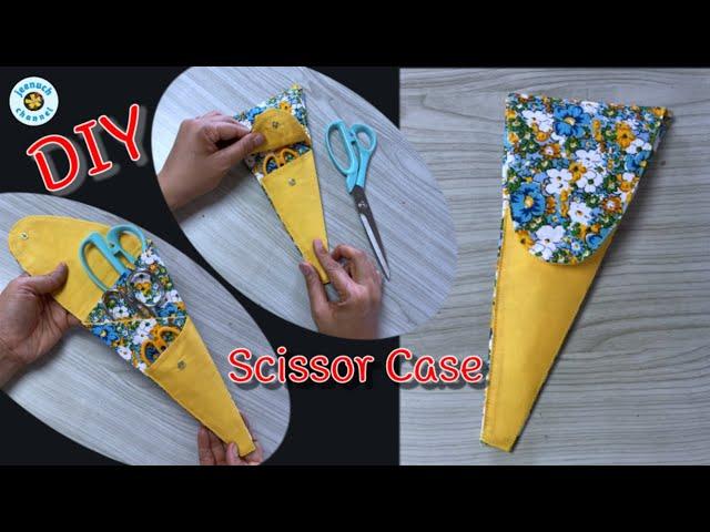 EASYDIY Scissors Case | Scissors Pouch Pattern | How to Make a Scissor Holder | Scissors Cover