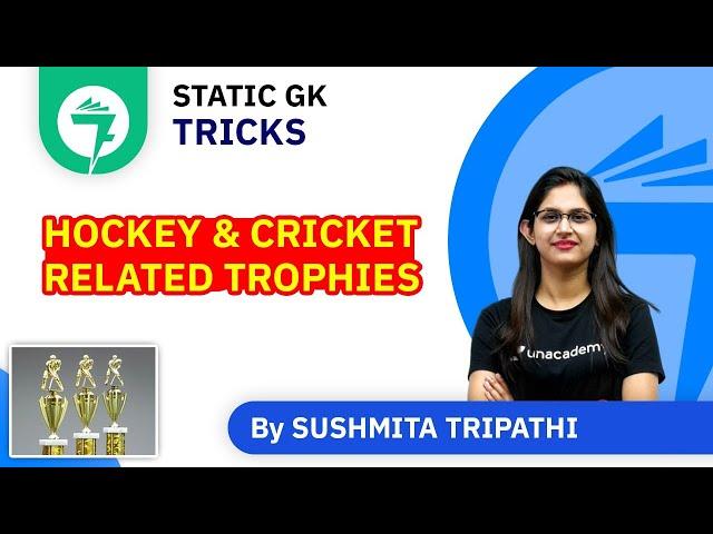 7-Minute GK Tricks | Hockey & Cricket Related Trophies | By Sushmita Tripathi