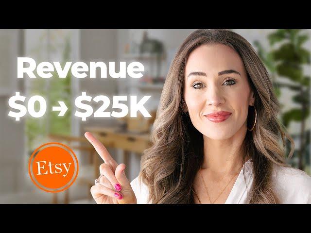 How To Make $25,000/Mo Selling Digital Products on Etsy (FULL GUIDE)