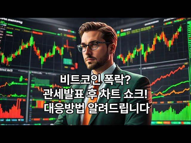 관세충격으로 시장하락? 저는 조만간 상승을 봅니다.
