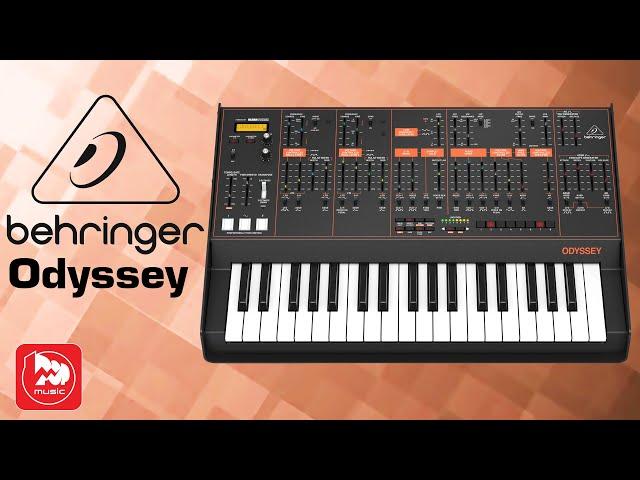 BEHRINGER ODYSSEY - аналоговый синтезатор с цифровыми эффектами