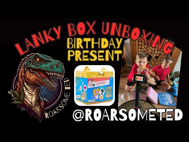 Lanky Box giant mystery box unboxing