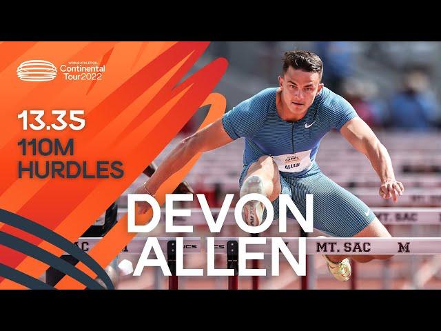 Devon Allen on track despite NFL switch   | Continental Tour Gold 2022