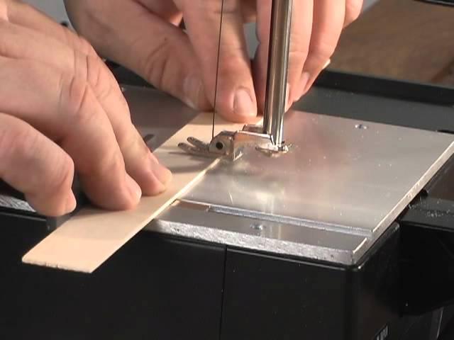 Demonstration of the MicroLux #60514 Multi-Saw...a Mini Scroll Saw for Hobby Use