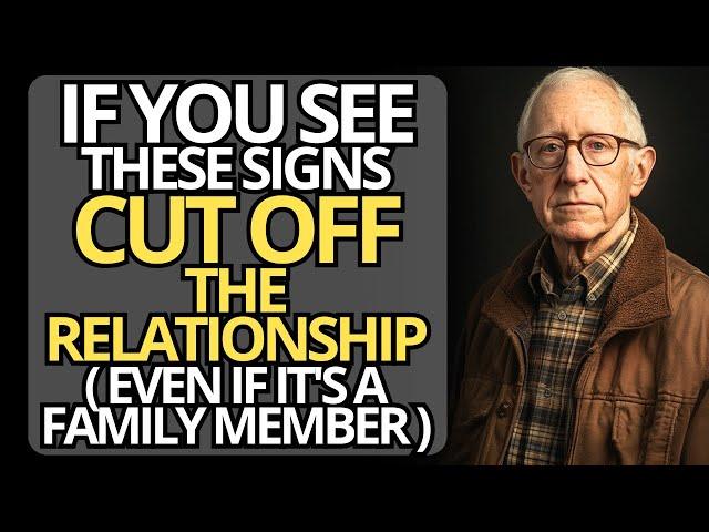 9 SIGNS YOU MUST CUT ALL TIES (Even If It's with Family or Friends)