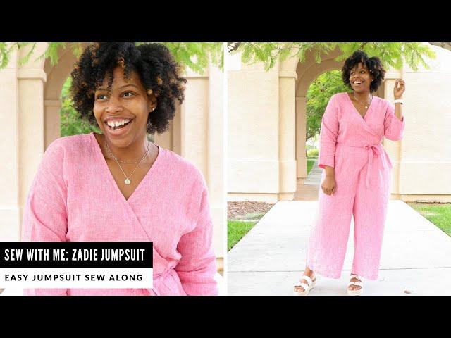 SEW WITH ME: ZADIE JUMPSUIT: EASY SEW JUMPSUIT