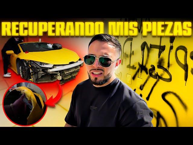 Recuperando las piezas de mi LAMBORGHINI Y ESTO PASO  | Kevin Murillo