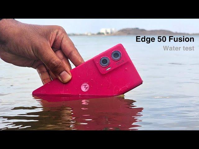 Motorola Edge 50 Fusion Water Test | IP68 Water Resistant