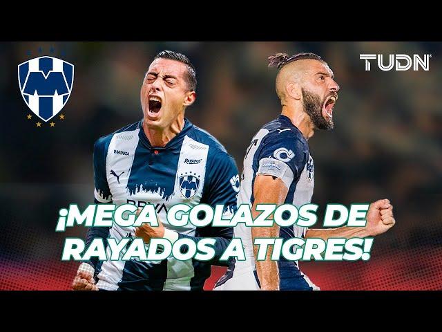 ¡76 AÑOS DE MONTERREY! Los mejores goles de Rayados a Tigres en el Clásico Regio I TUDN