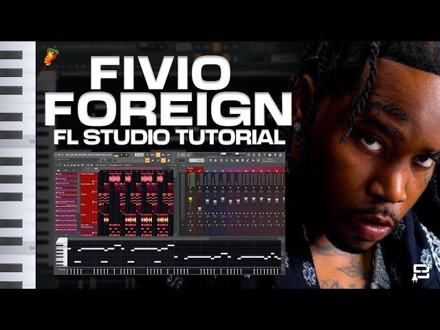 How To Make A DRILL Type Beat For FIVIO FOREIGN x POP SMOKE In FL Studio 20 | DRILL TUTORIAL 2022