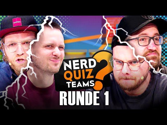 Nerd Quiz Teams S.9 Runde 1 | Schröck & Eddy vs. Nils & Tobi Escher