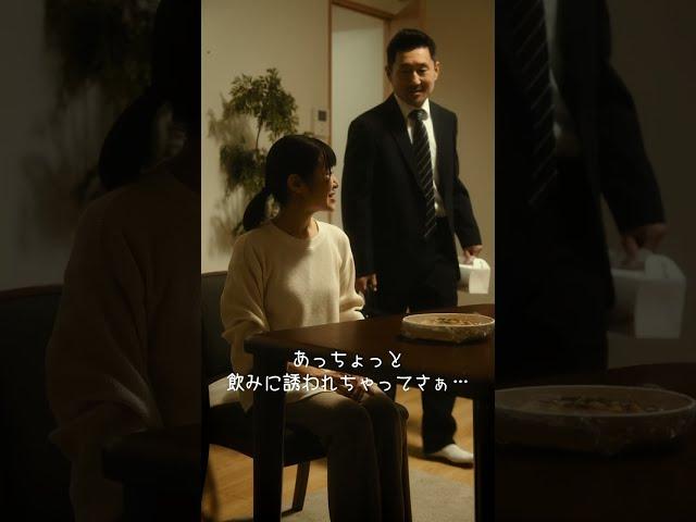 【短編映画（縦型）】飲み会後帰宅すると妻が不機嫌に...。その理由とは一体？