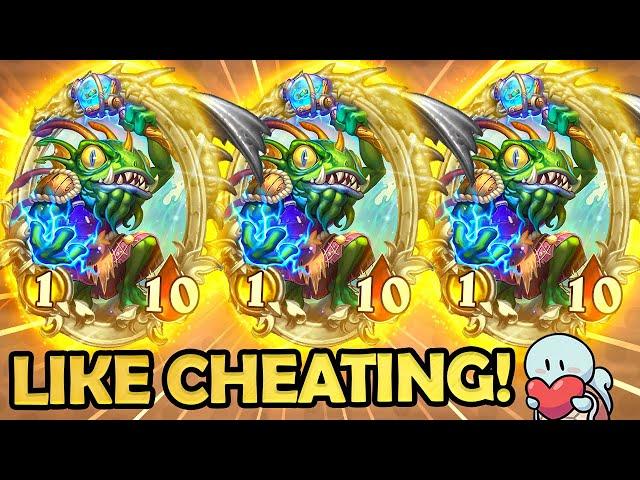 3 Divine Shield Oracles! | Hearthstone Battlegrounds