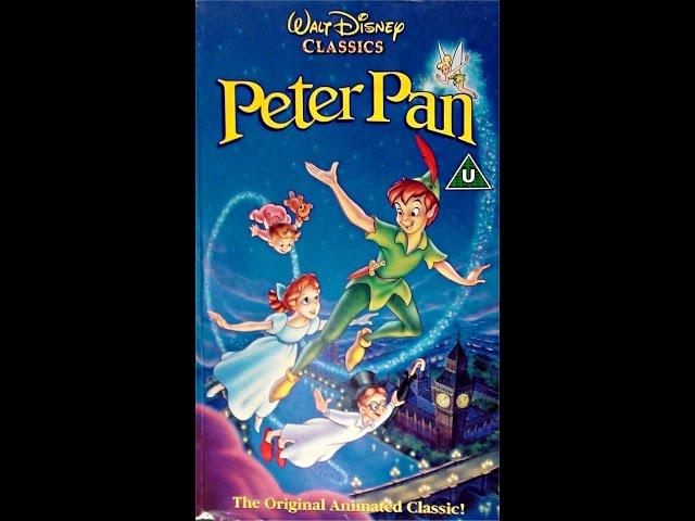 Digitized opening to Peter Pan (UK VHS 1993)