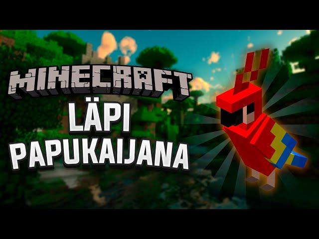 Minecraft Läpi PAPUKAIJANA?!