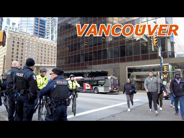 Life in Vancouver Canada in November - City Walking Tour