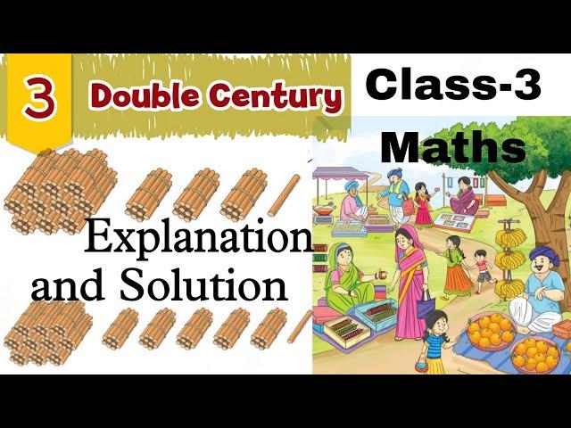 (PART-3) Double Century/ Class-3 Maths Chapter-3 NCERT Math Mela Explanation And Solution