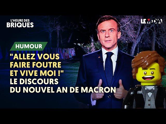 DISCOURS DU NOUVEL AN DE MACRON : "ALLEZ VOUS FAIRE FOUTRE ET VIVE MOI"