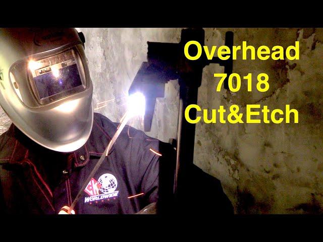 Stick Welding Overhead 4f Multi Pass Tee 7018