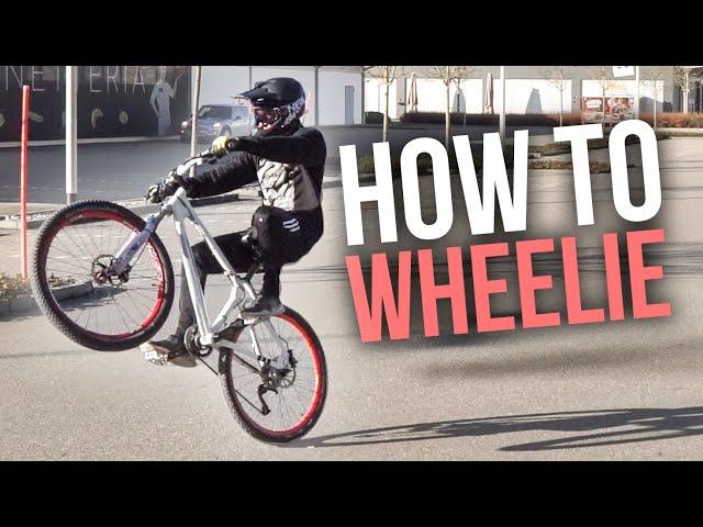 Wheelie Tutorial - für Anfänger (Fahrrad)