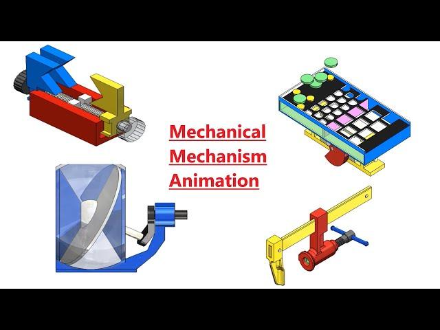 Explore the fascinating world of mechanical mechanism animation