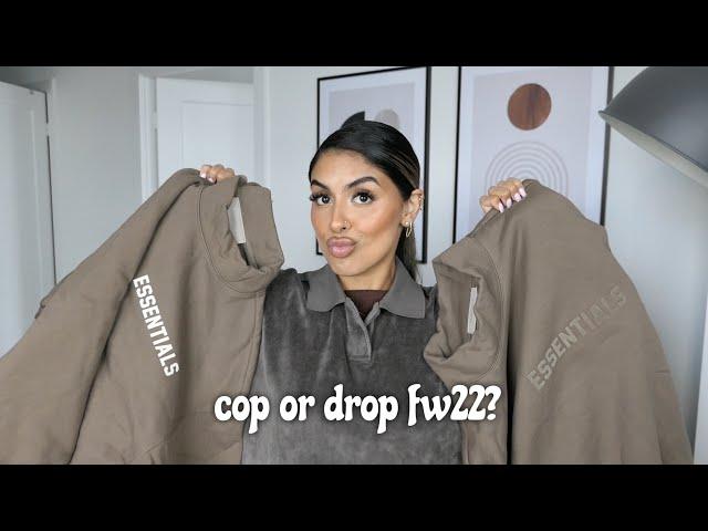 is the hype over? Fear of God ESSENTIALS FW22 Try-On Haul & Review