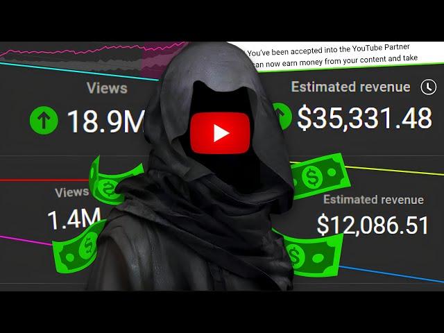 I MONETIZED a Faceless Youtube Channel In 3 Days & MADE $35,000 (this is how i did it)