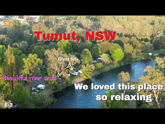 Tumut NSW on our lap of Australia by Gone Caravanning in an Essential Caravan, Caravaning, travel oz