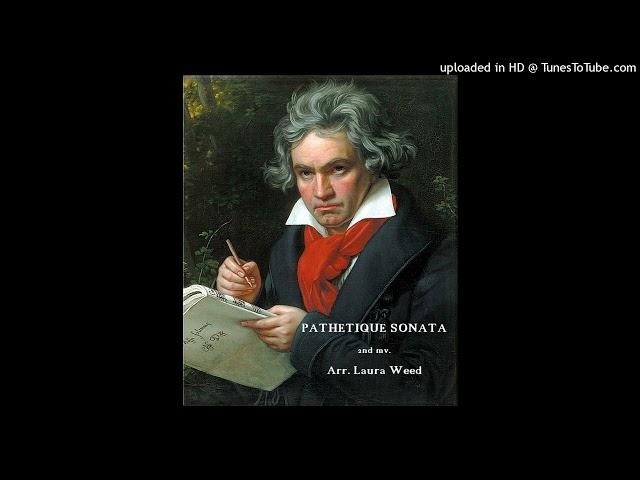  Pathetique Sonata, 2nd mv (Beethoven) ARR. Laura Weed | Early Int. Pno |  FREE Music (PDF below)