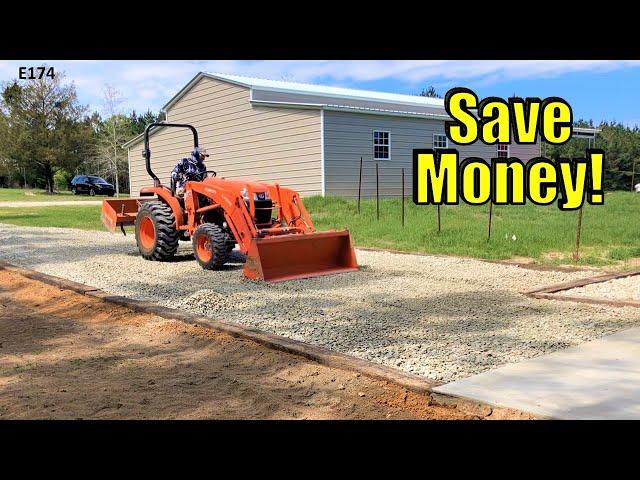 How to Build a Gravel Driveway That Will Last FOREVER!