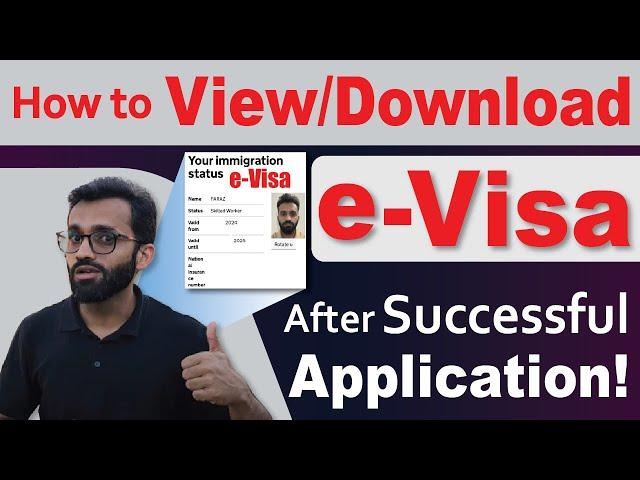 How to see your e-Visa | How to Check and Prove Your Immigration Status in the UK|Step-by-Step Guide